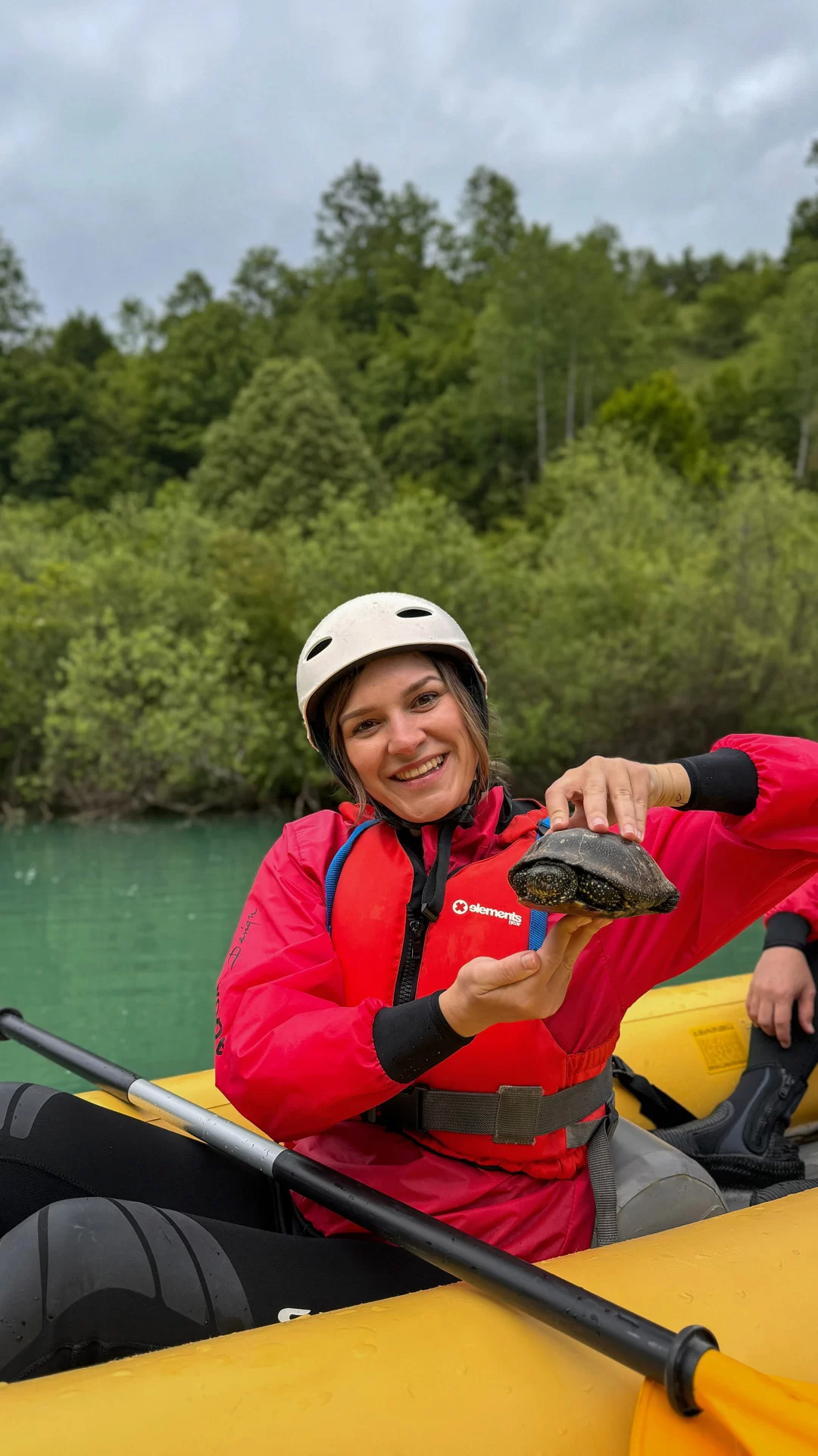Kayak safari tour on Mreznica River, a nature adventure near Rastoke and Plitvice Lakes.