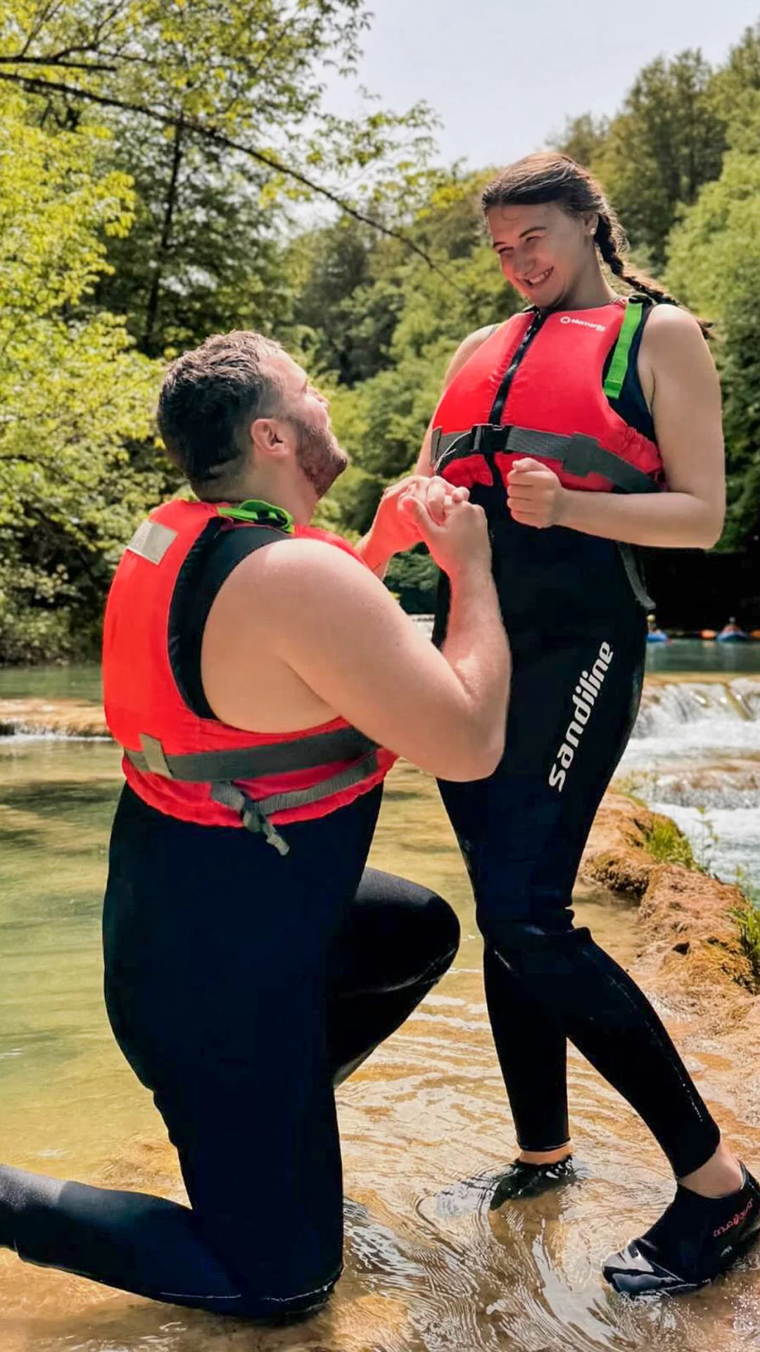 Kayak safari tour on Mreznica River, a nature adventure near Rastoke and Plitvice Lakes.